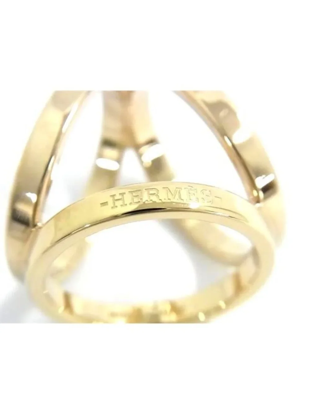 ★SOLD★ Hermes Too Scarf Ring - Picture 4 of 4